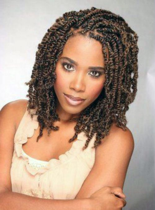 35 Short Senegalese Twist Braids [Crochet Hairstyle Ideas]