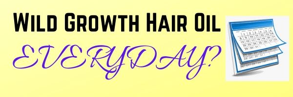 Wild Growth Hair Oil for Edges 101 NHP