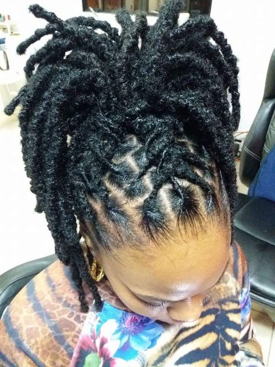 loc styles dreadlock hairstyles for black women long