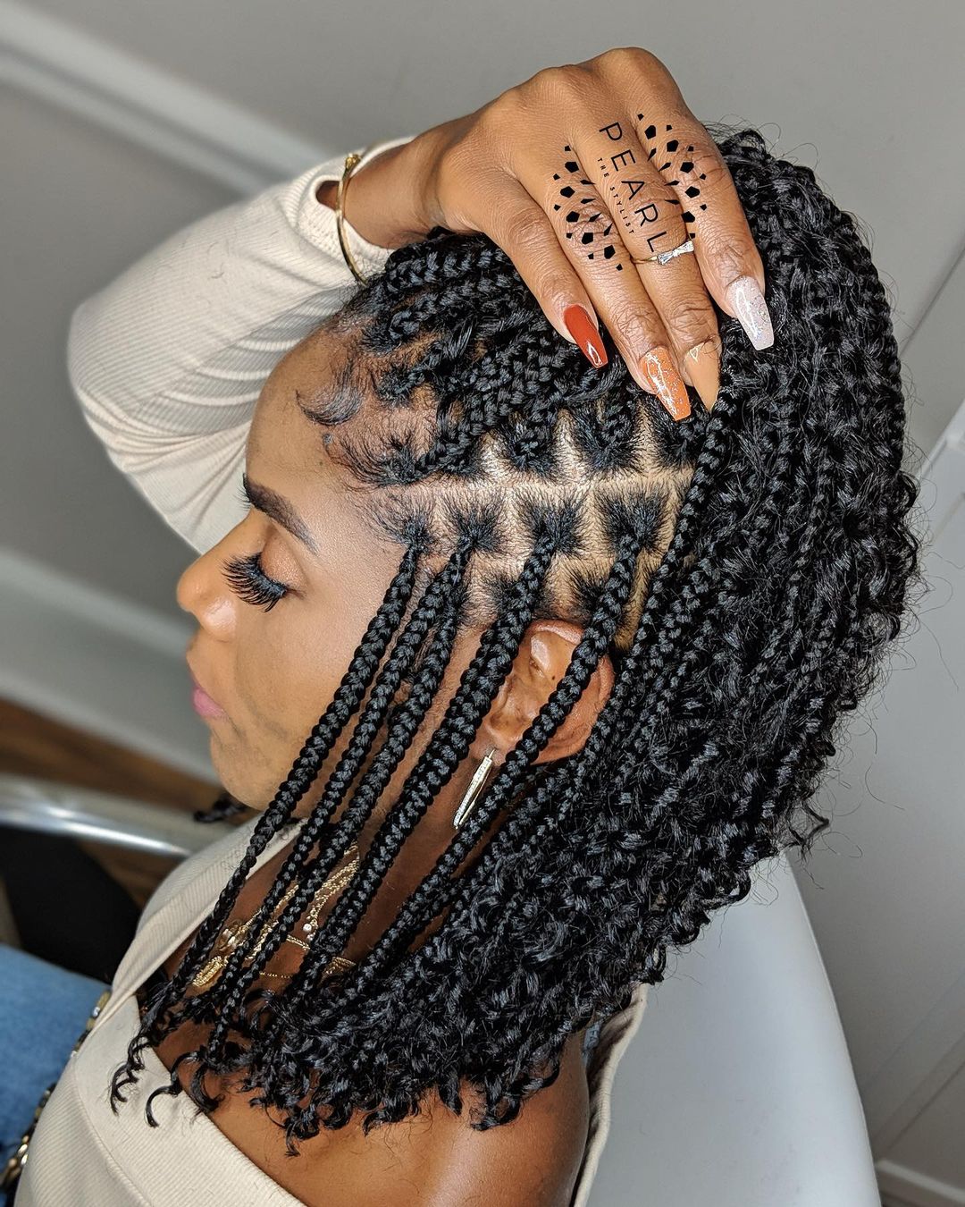 56 Step by Step Braided Hairstyles For Natural Black Hair for Oval Face
