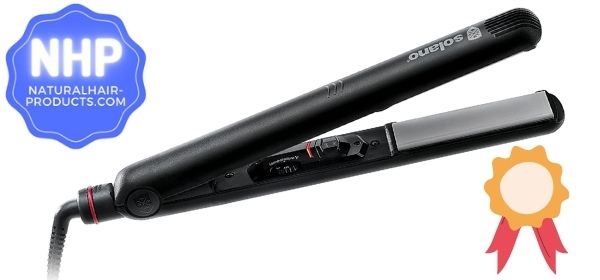 Best Ceramic Or Titanium Flat Iron For fine Hair Solano Sleekheat450 Professional Flat Iron