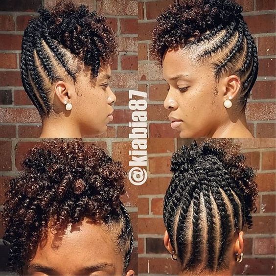 braided hairstyles for black girls with natural hair