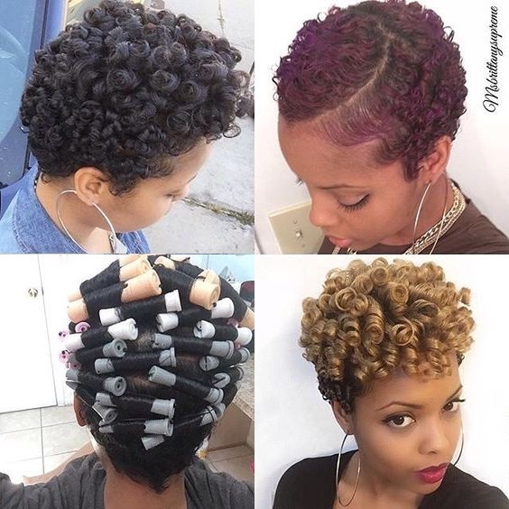 22+ Natural Hairstyles With Rods - EladRuhani
